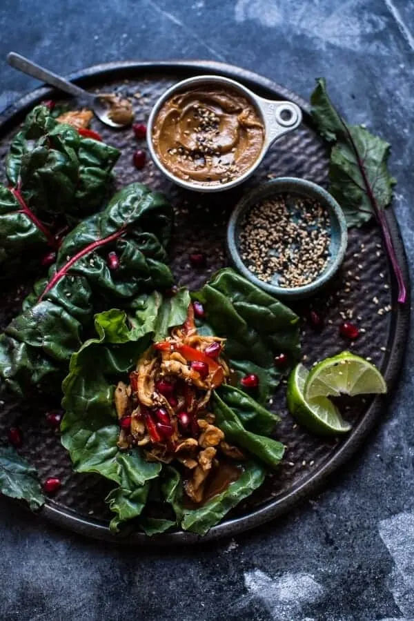 sweet-thai-chile-chicken-swiss-chard-wraps-with-peanut-ginger-sauce.