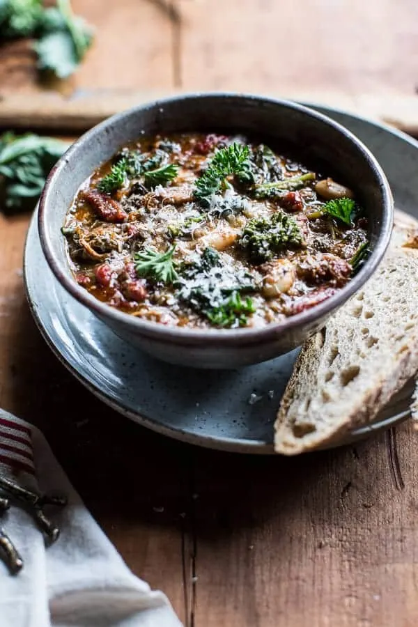 crockpot-italian-chicken-and-broccoli-rabe-chili