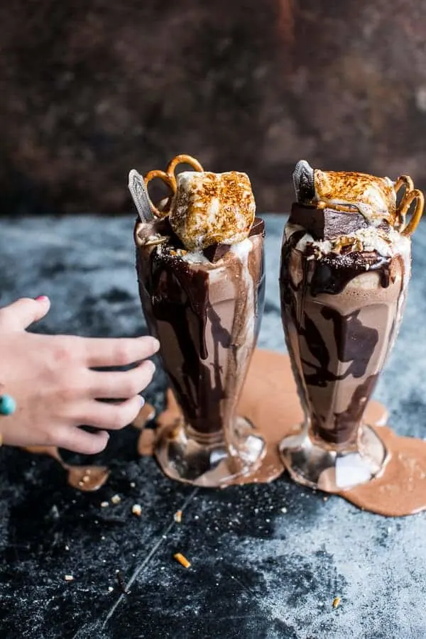 salted-pretzel-nutella-fudge-milkshake-with-malted-milk-whipped-cream.