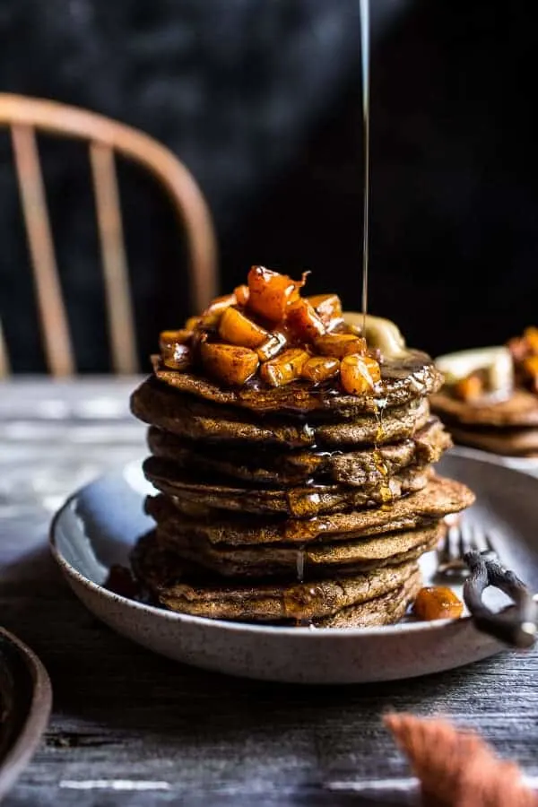 spiced-almond-pancakes-with-candied-butternut-squash-maple-butter