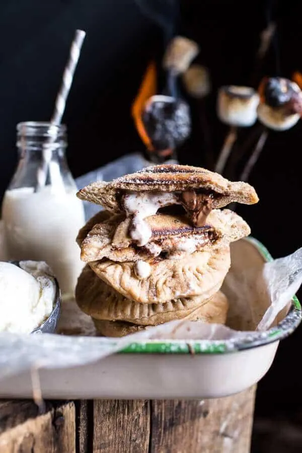 campfire-grilled-s'more-calzones
