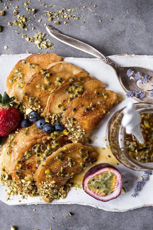 lemon-ricotta-stuffed-syrian-pancakes-with-lavender-passionfruit-syrup
