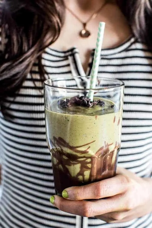 vanilla-almond-matcha-and-chocolate-lava-"shake".