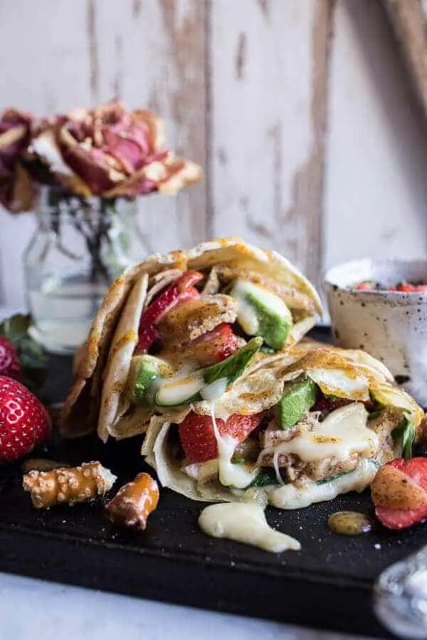honey-mustard-pretzel-crusted-chicken-and-brie-crepes-with-strawberry-basil-salsa.