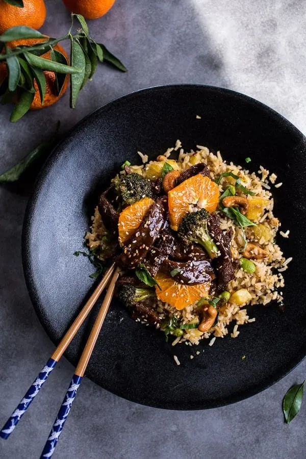 orange-teriyaki-beef-with-pineapple-edamame-fried-rice