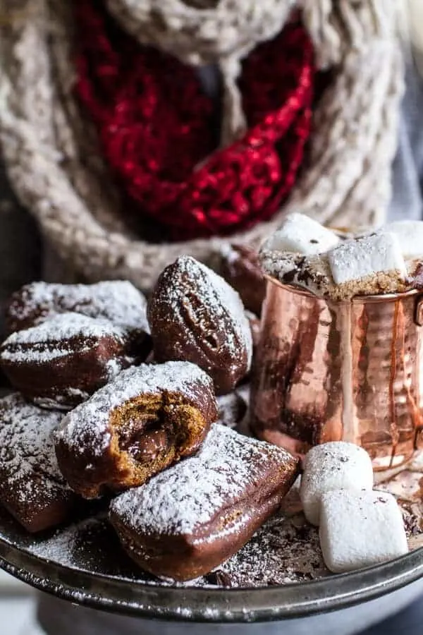 gingerbread-surprise-beignets-with-spiced-mocha-hot-chocolate.