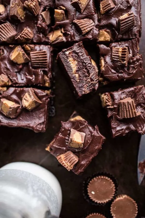 the-very-best-peanut-butter-cup-fudge-brownies