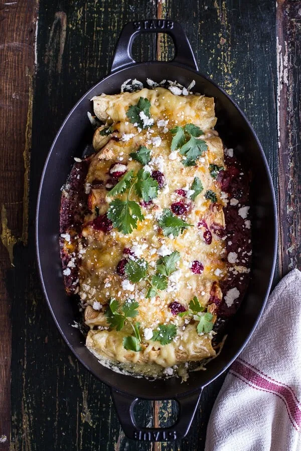 brown-sugar-roasted-chicken-enchiladas-wfire-roasted-tomatillo-cranberry-sauce