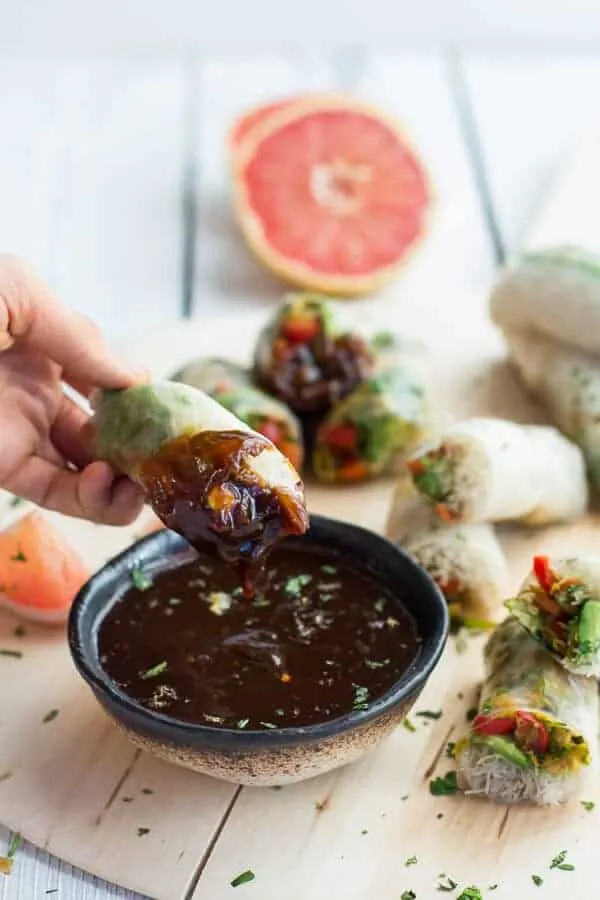 brussels-sprout-avocado-winter-rolls-with-grapefruit-hoisin-dipping-sauce
