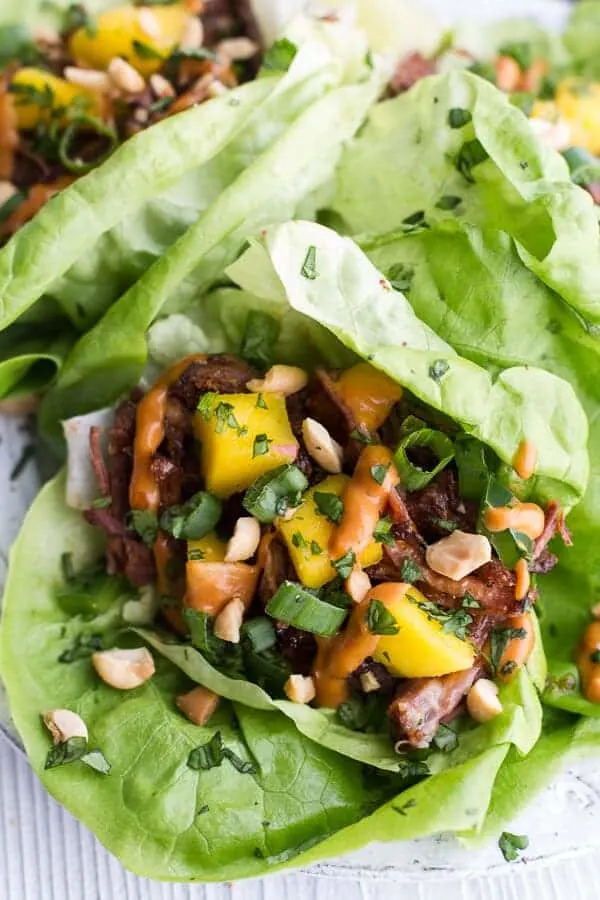 crockpot-curried-thai-short-rib-lettuce-wraps-with-peanut-sauce-mango-salsa.