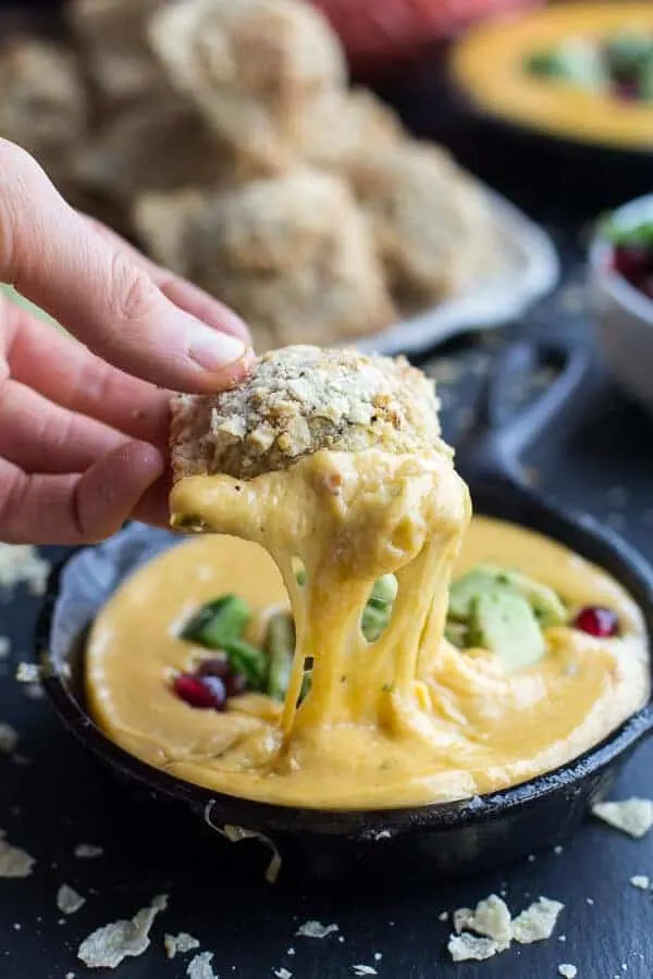 tortilla-chip-crusted-oven-fried-ravioli-with-spicy-fontina-queso-fundido.