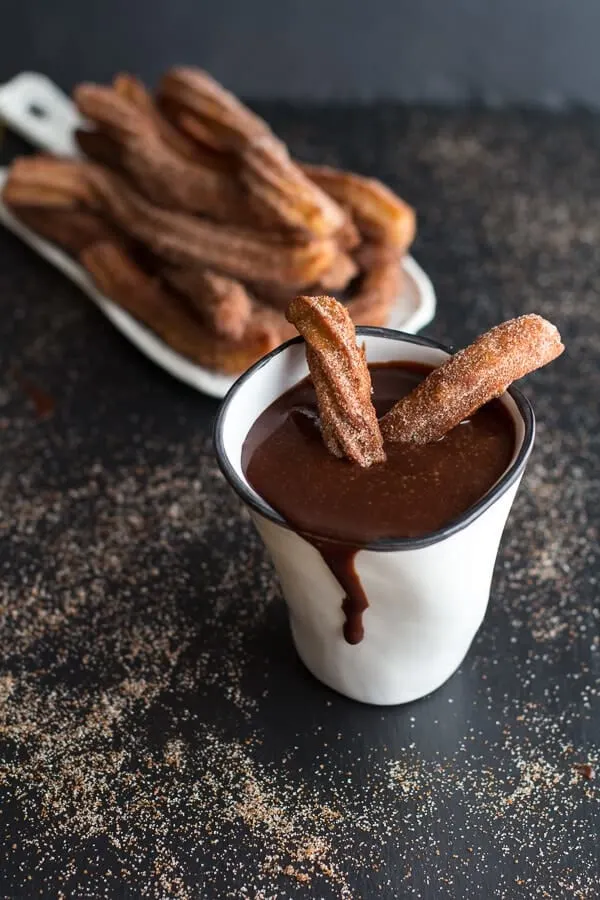 mexican-beer-spiked-churros-with-chocolate-dulce-de-leche.