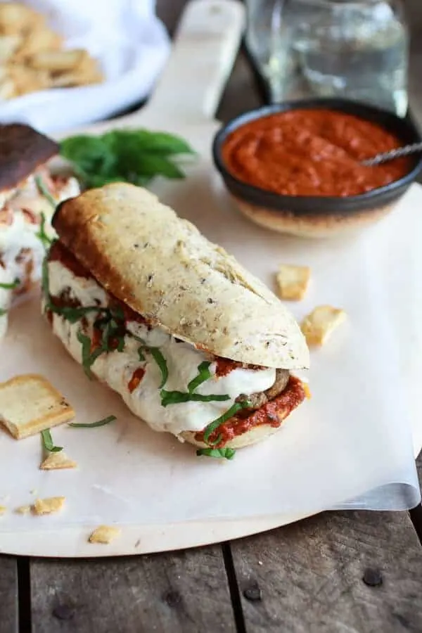 easy-burrata-cheese-stuffed-spicy-meatball-subs