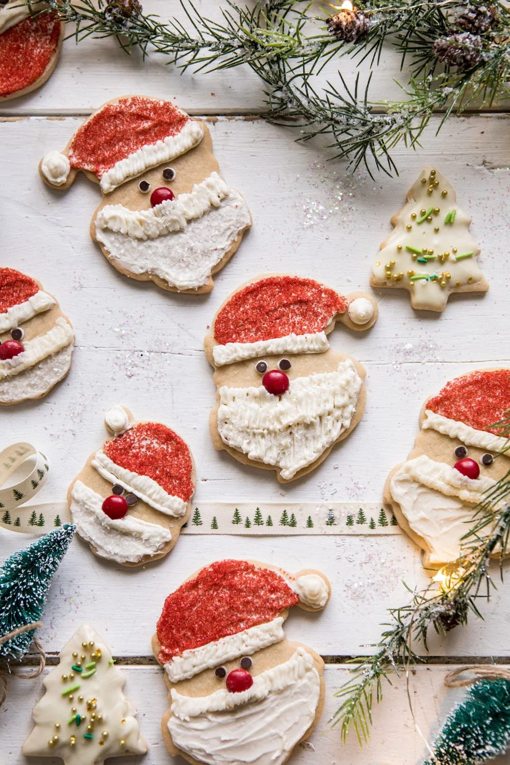 chai-spiced-santa-cookies-with-white-chocolate-frosting