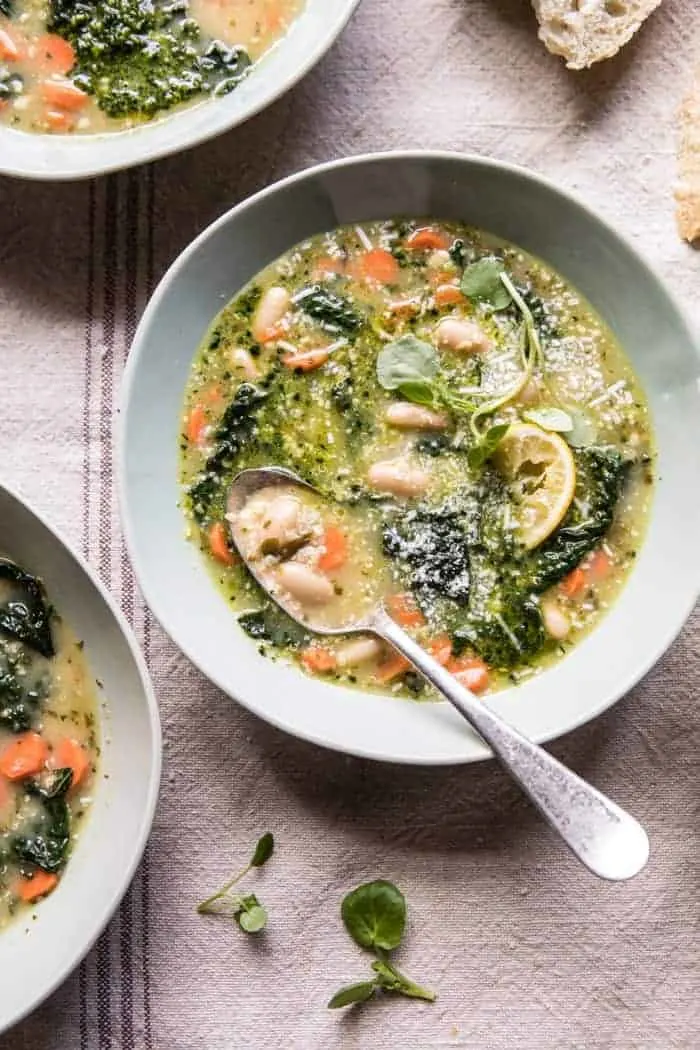crockpot-tuscan-white-bean-and-lemon-soup