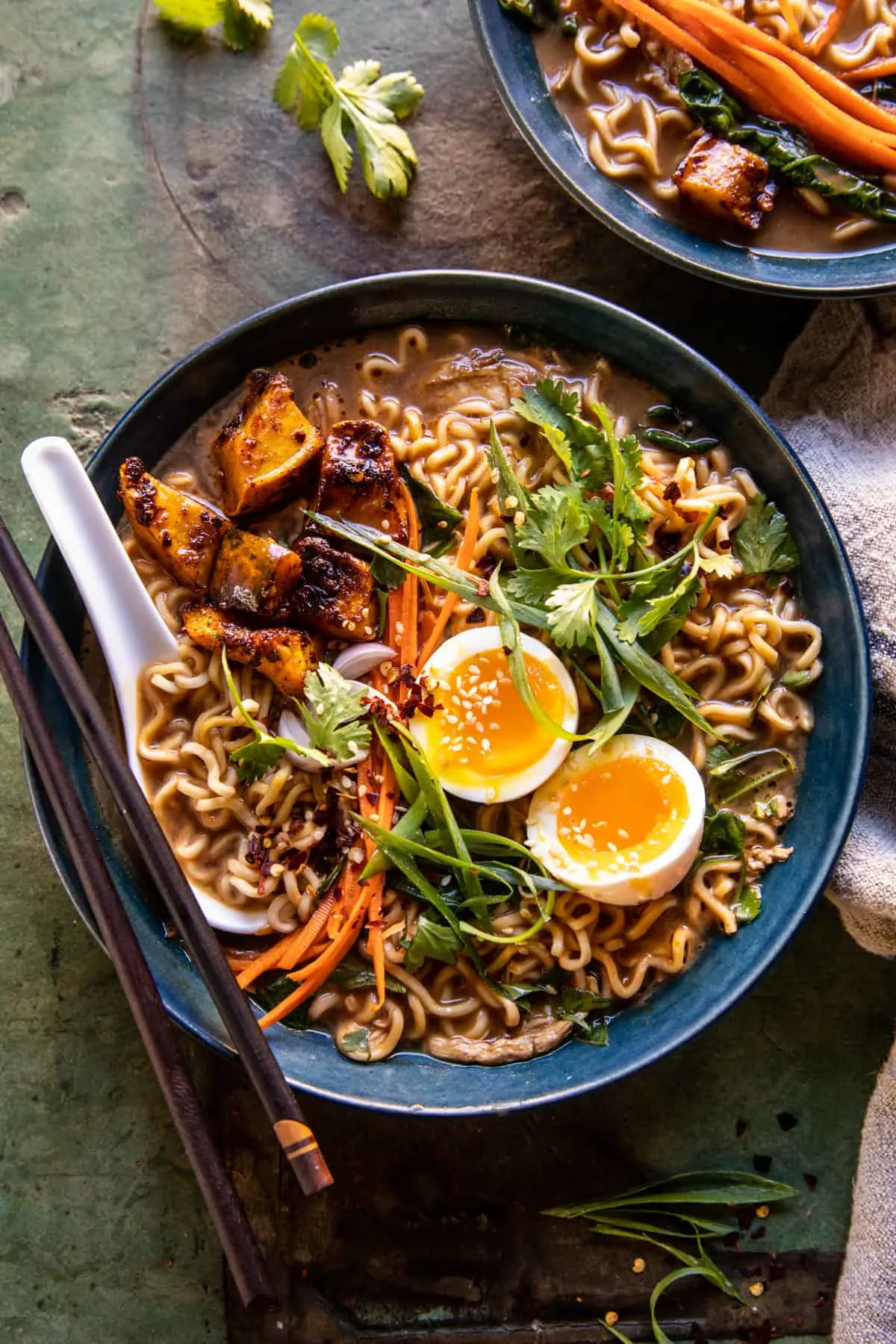 easy-ginger-chicken-and-spinach-ramen