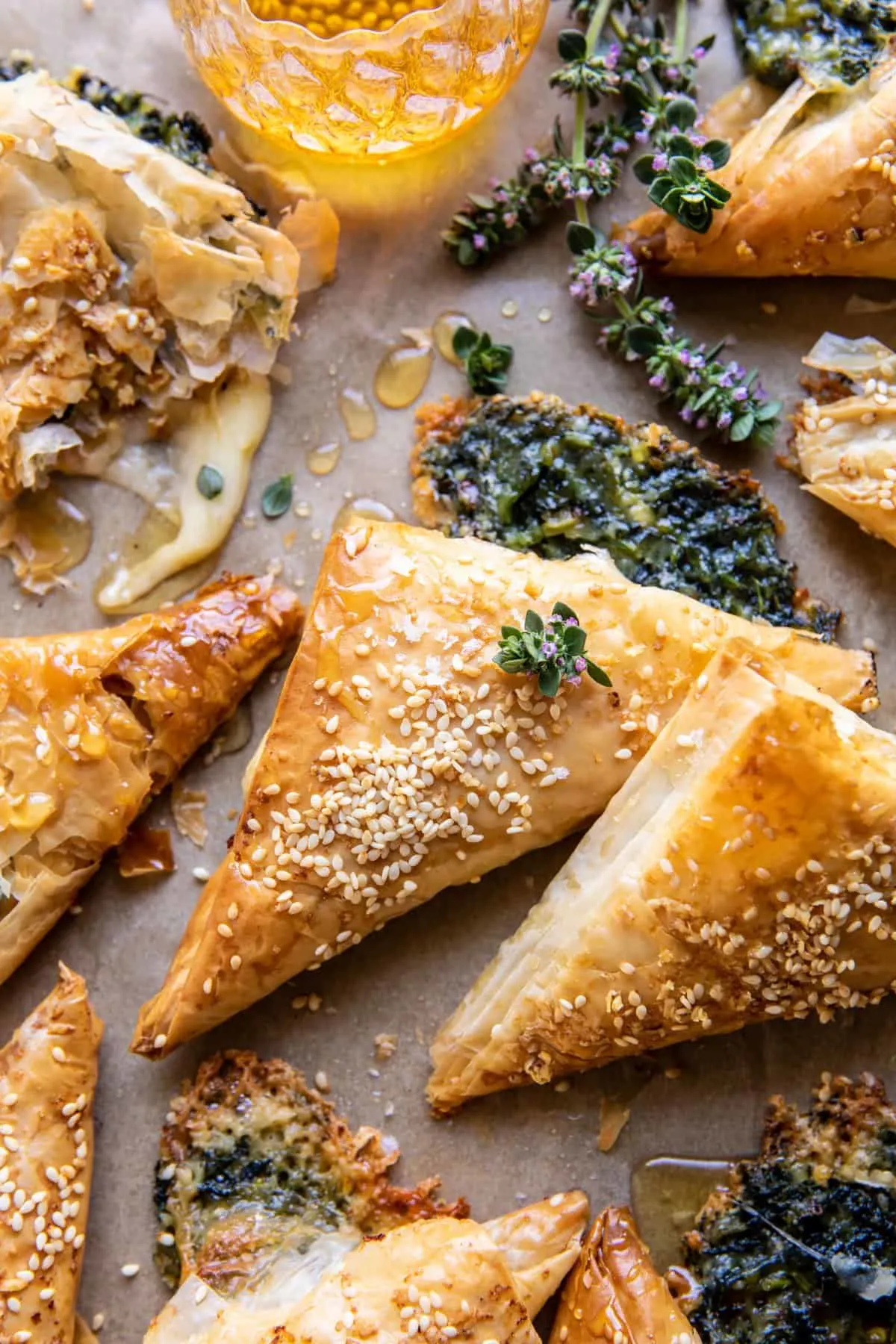 spinach-and-brie-triangles