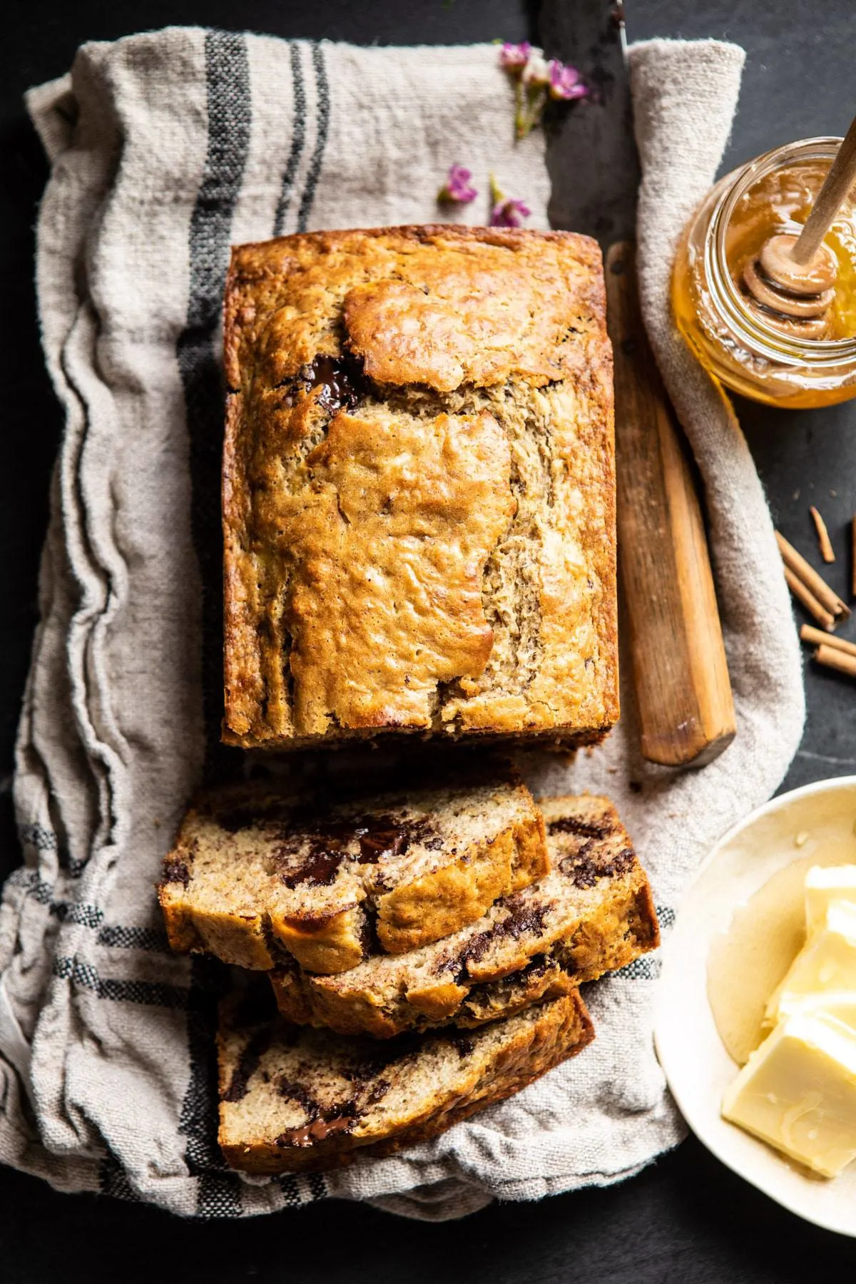 chocolate-chunk-coconut-banana-bread