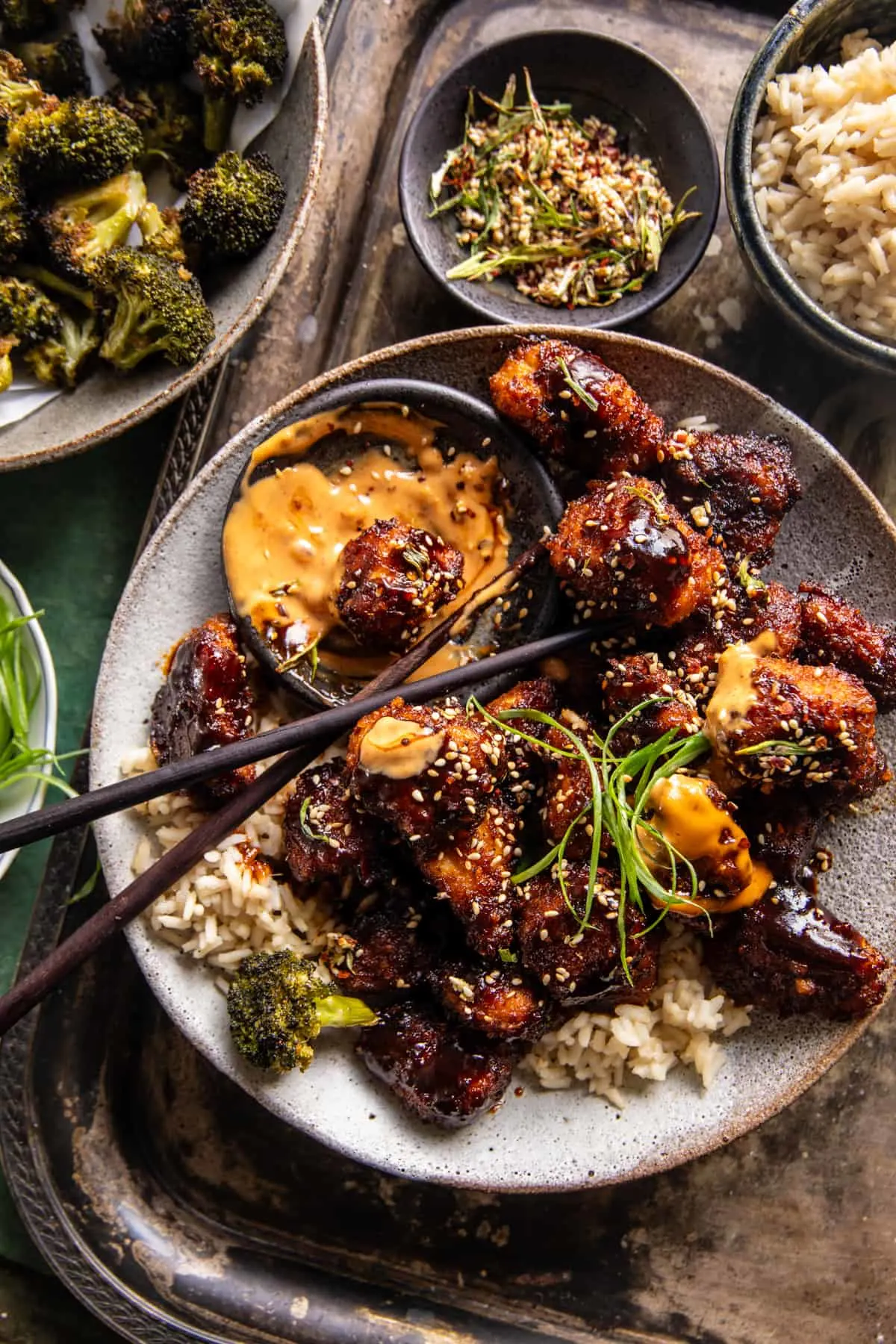 sheet-pan-korean-popcorn-chicken