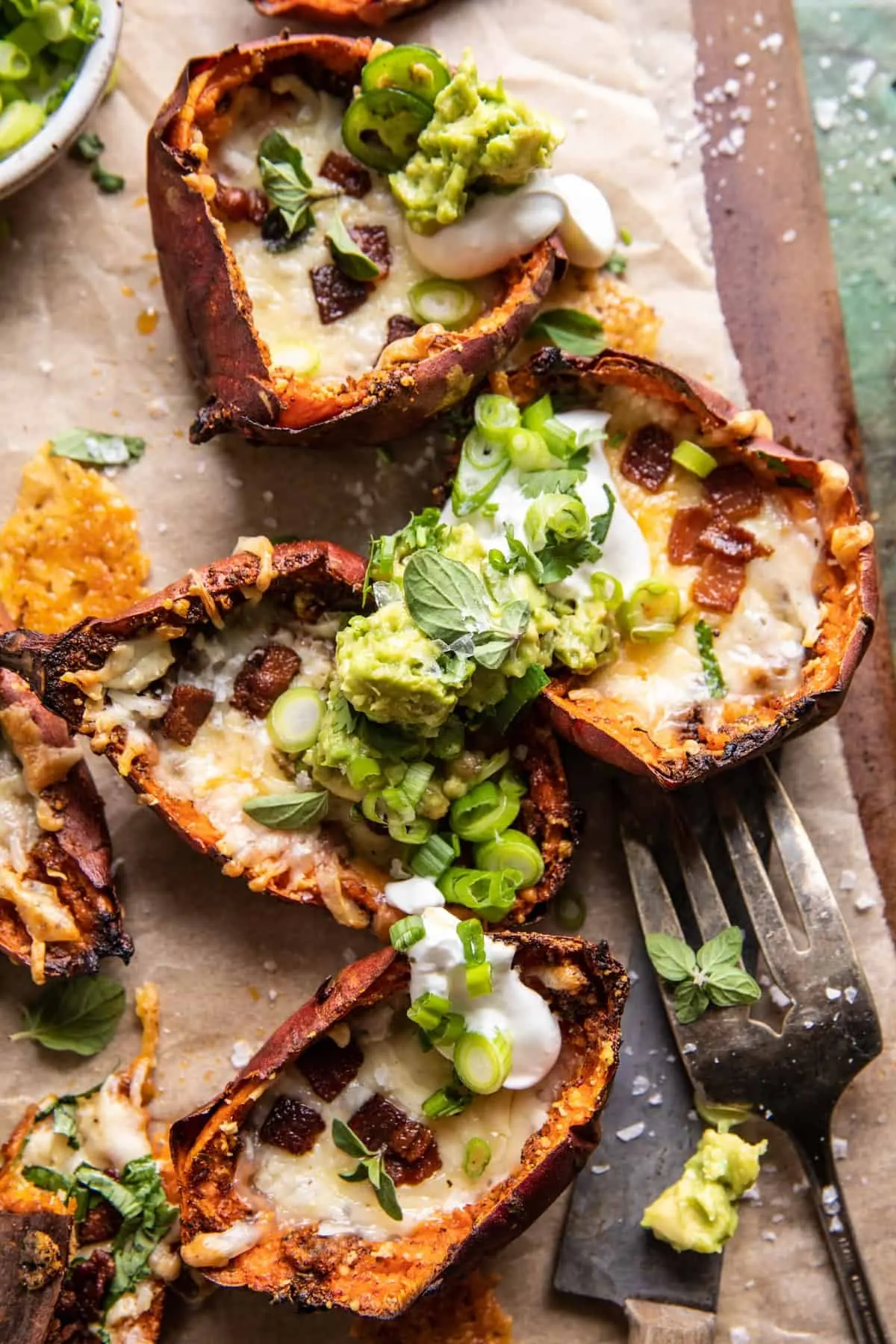 crispy-cheesy-sweet-potato-skins