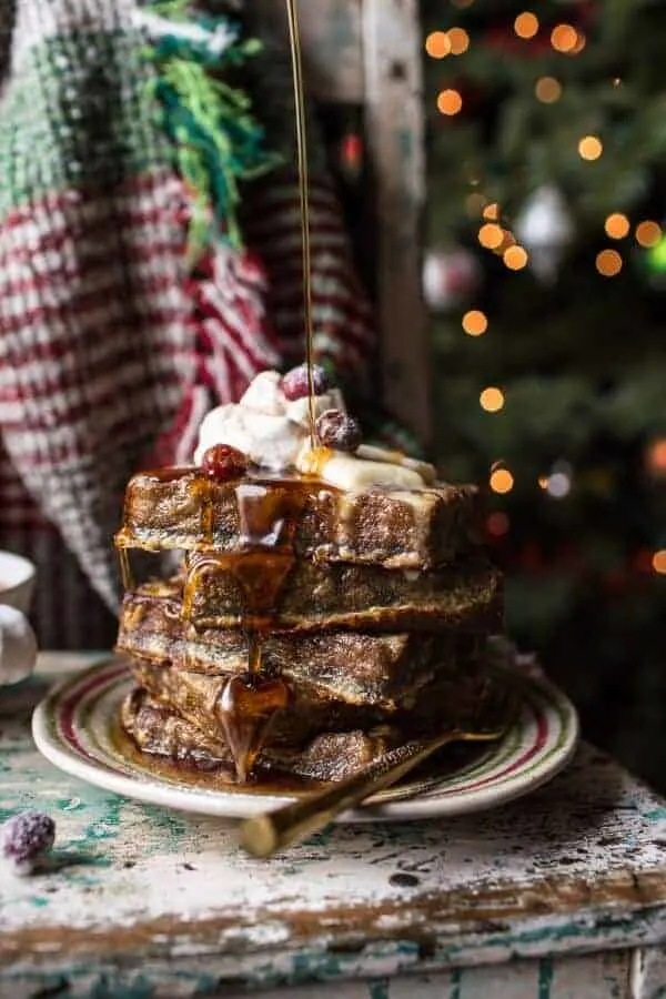 baked-gingerbread-custard-waffle-french-toast.