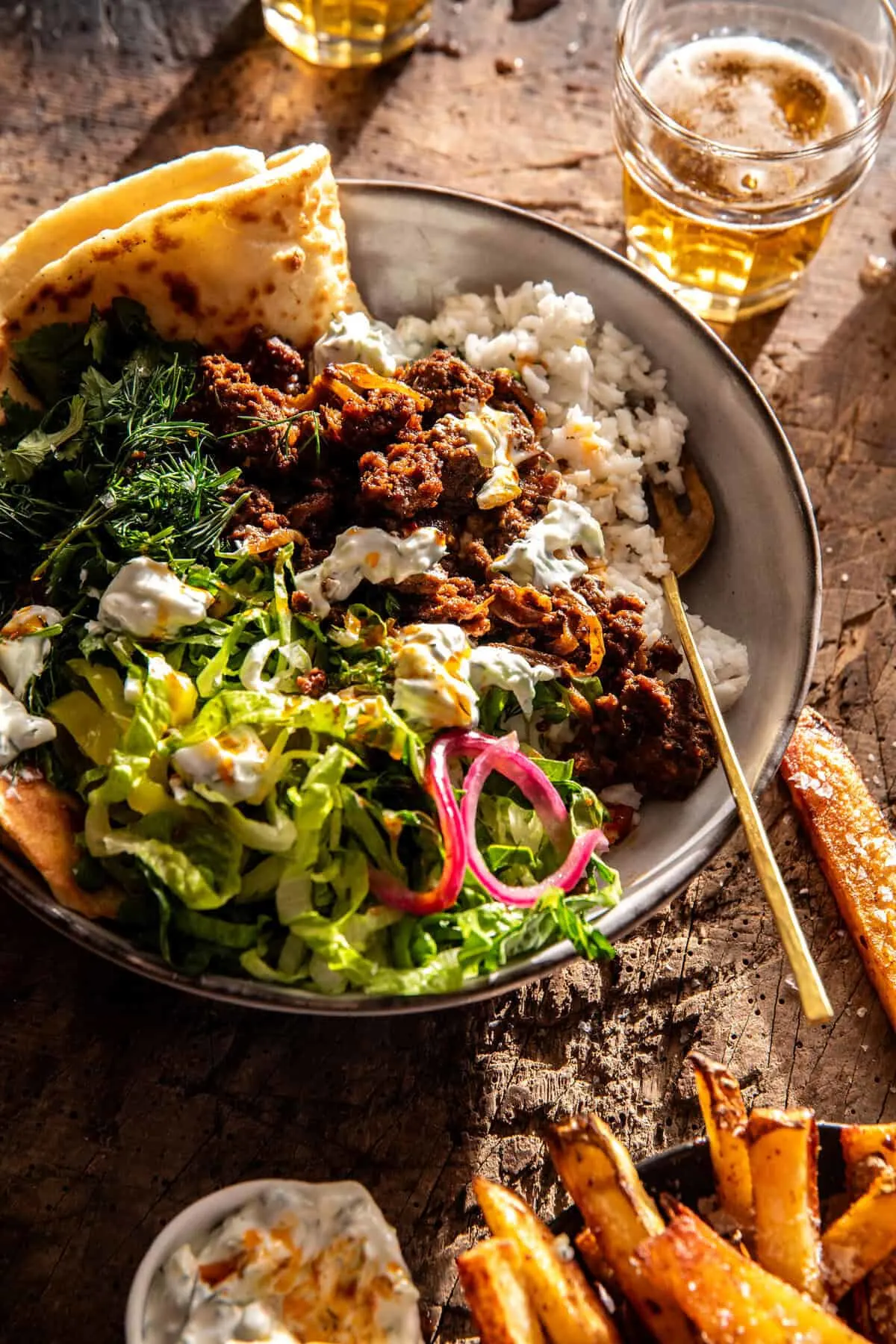 25-minute-tzatziki-gyro-rice-bowls.