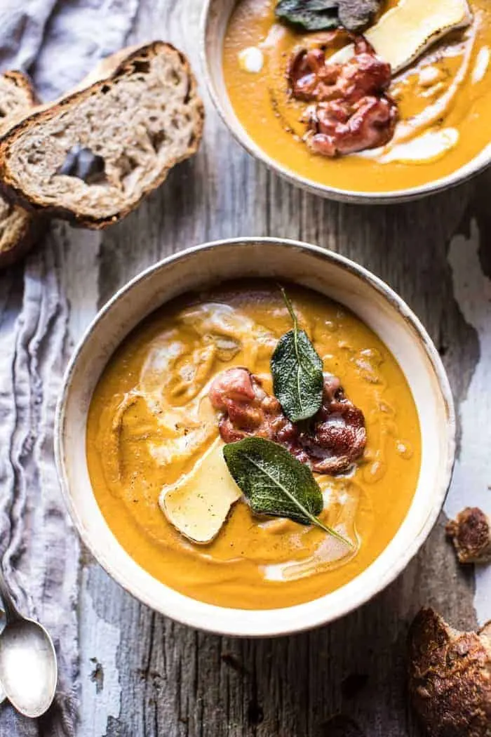butternut-squash-and-brie-soup-with-crispy-pancetta