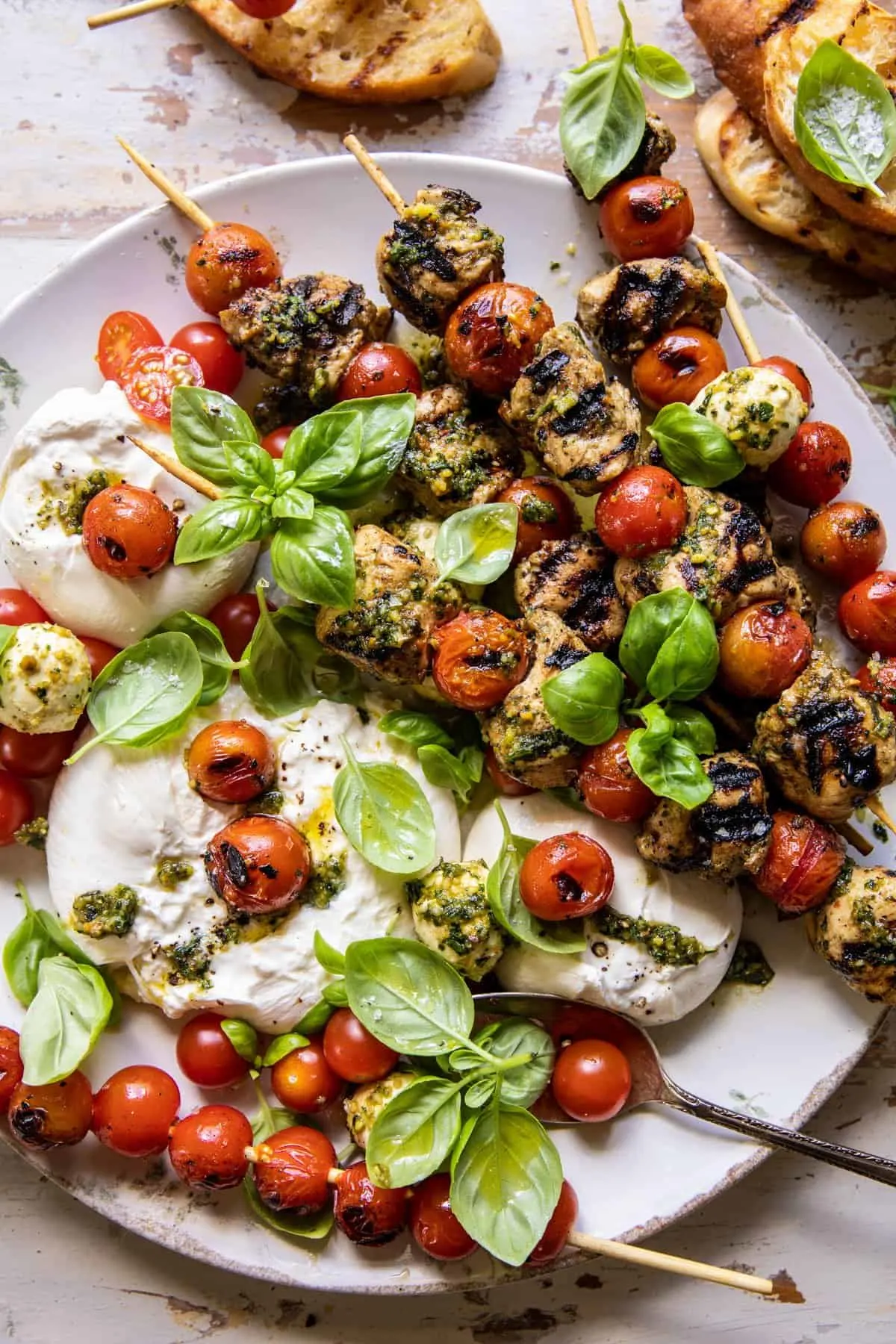 grilled-caprese-pesto-chicken-skewers