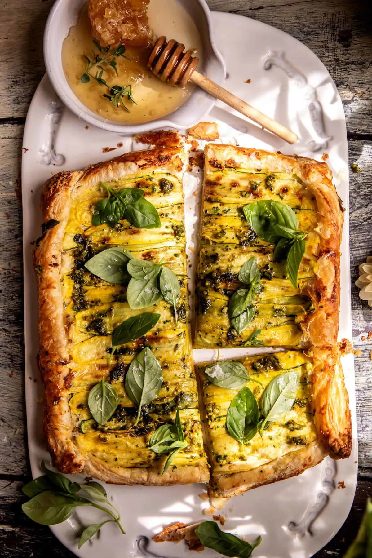 zucchini-ricotta-pesto-tart