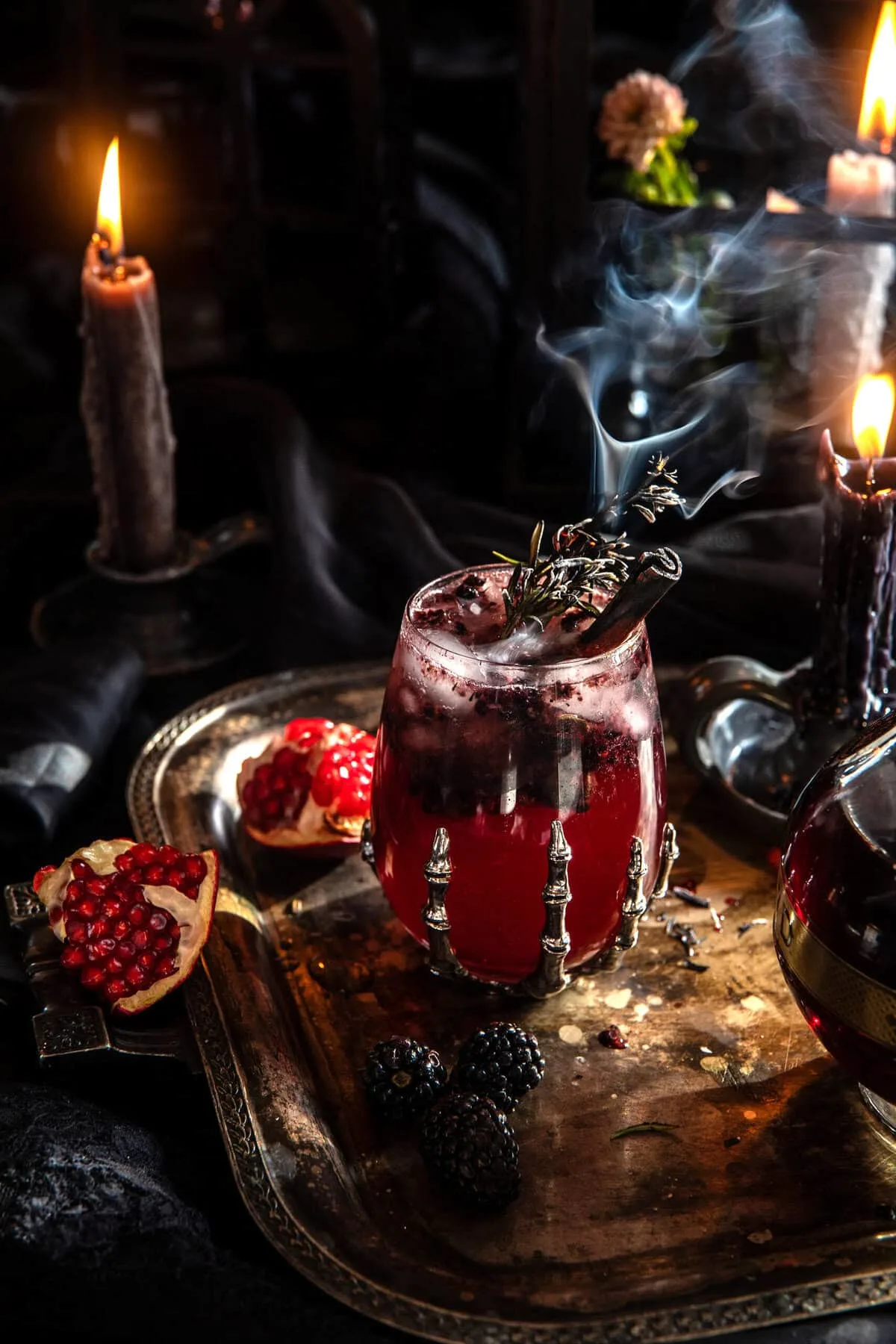 smoky-black-pomegranate-cocktail