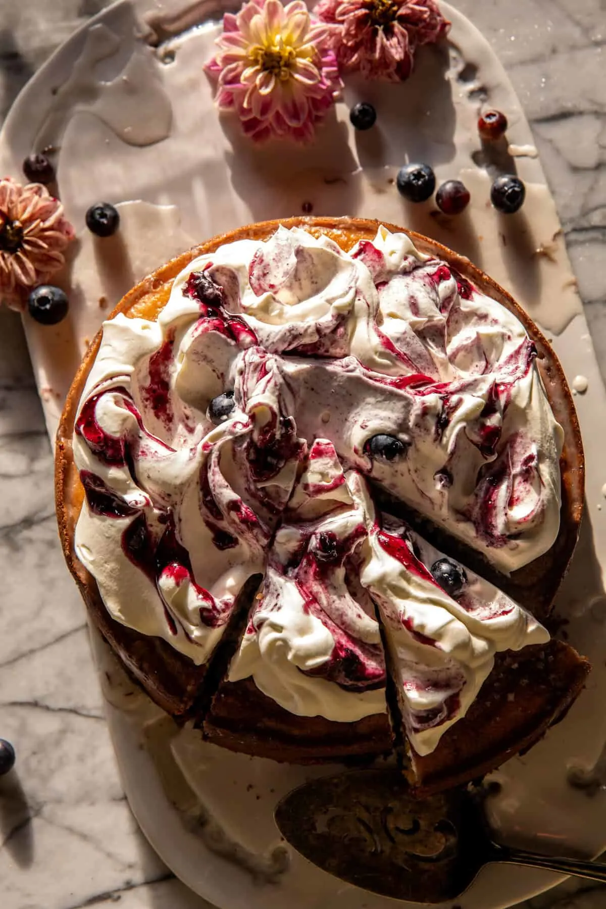 blueberry-ricotta-pudding-cake