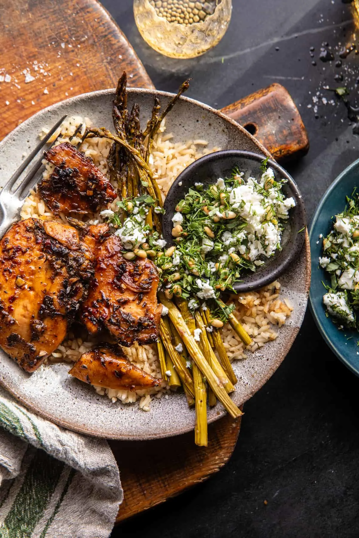 baked-honey-balsamic-chicken-with-charred-lemon-feta