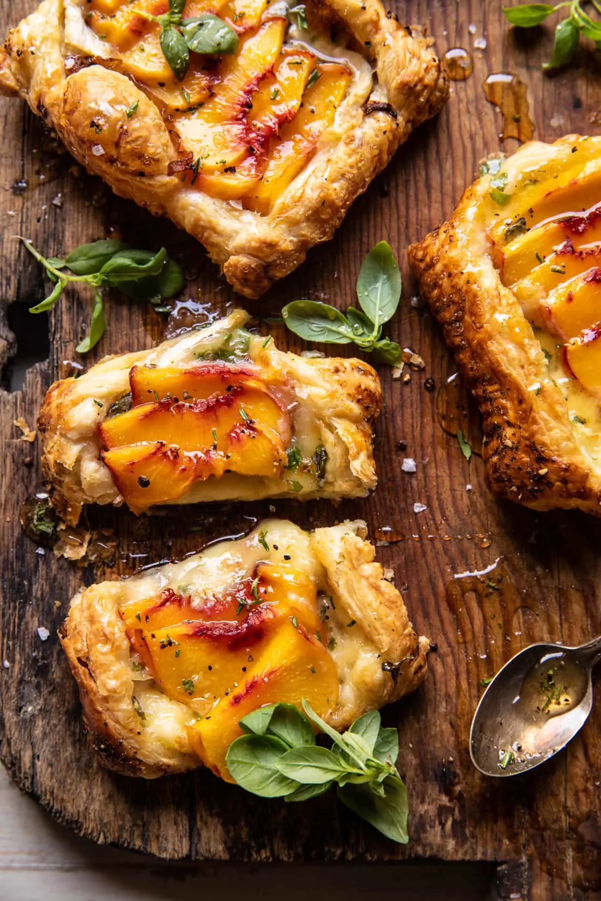 peach-brie-pastry-tarts-with-peppered-rosemary-honey