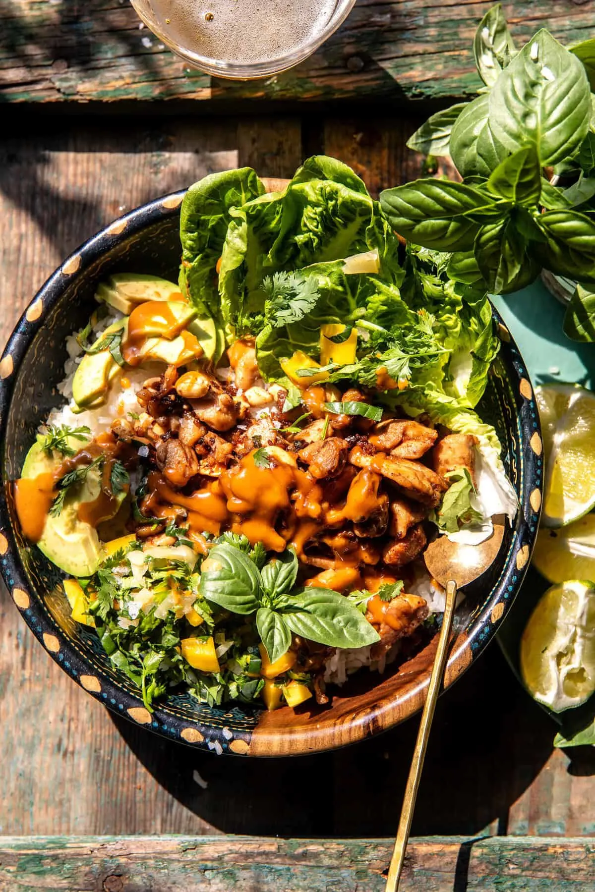 30-minute-ginger-peanut-chicken-bowls