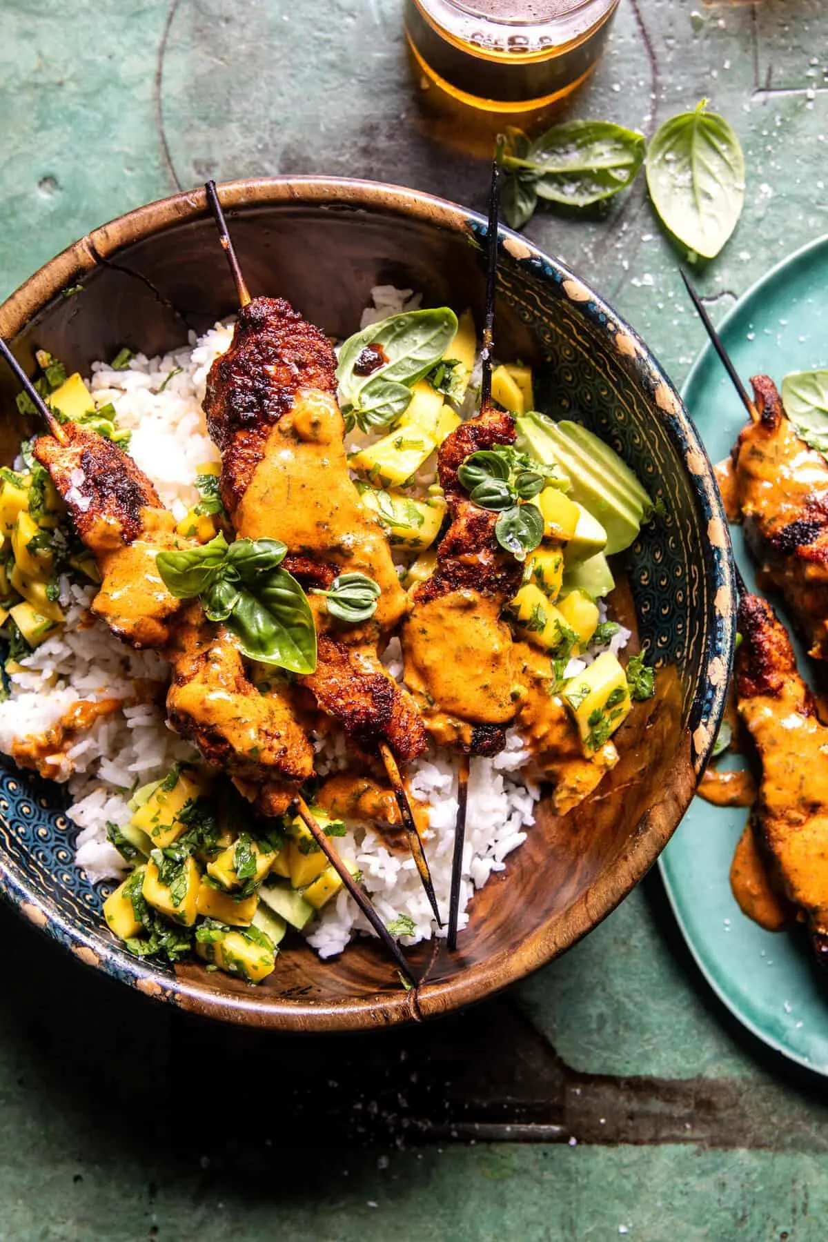 bbq-salmon-curry-with-mango-avocado-salsa