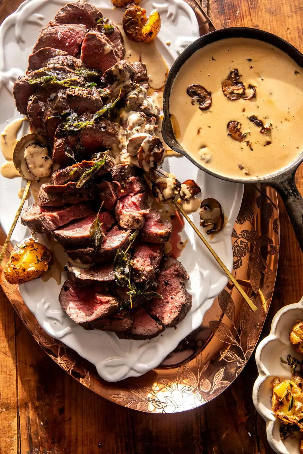 beef-tenderloin-roast-with-marsala-cream-sauce-and-smashed-potatoes