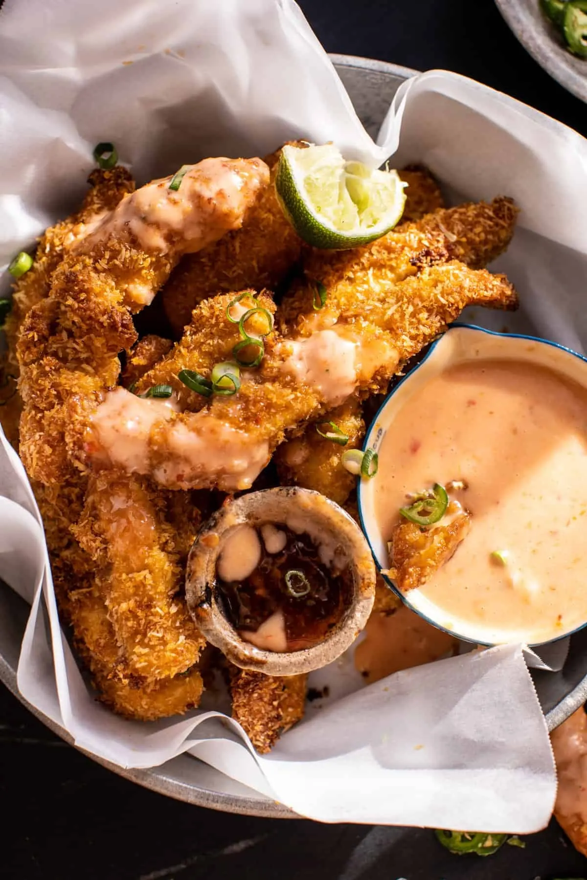 coconut-chicken-fingers-with-bang-bang-sauce