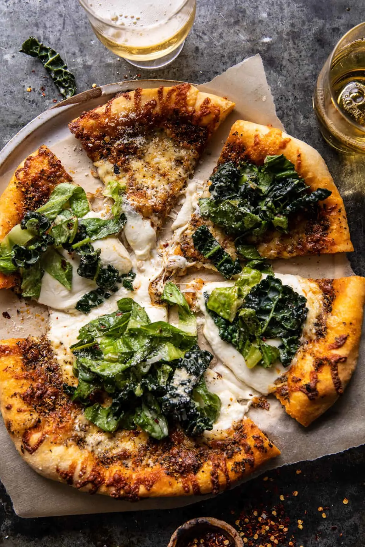 burrata-caesar-salad-pizza