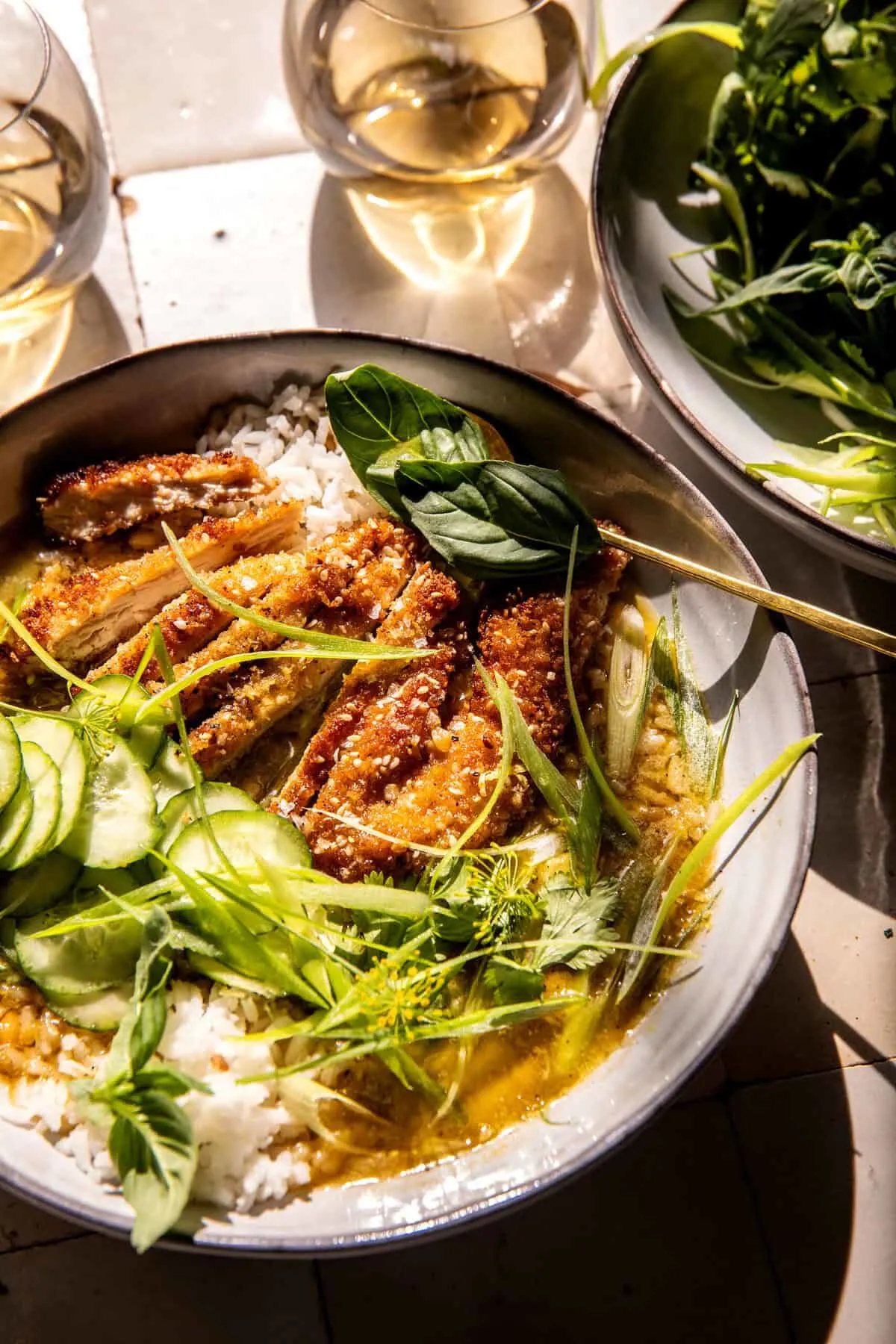 lemon-chicken-katsu-bowls