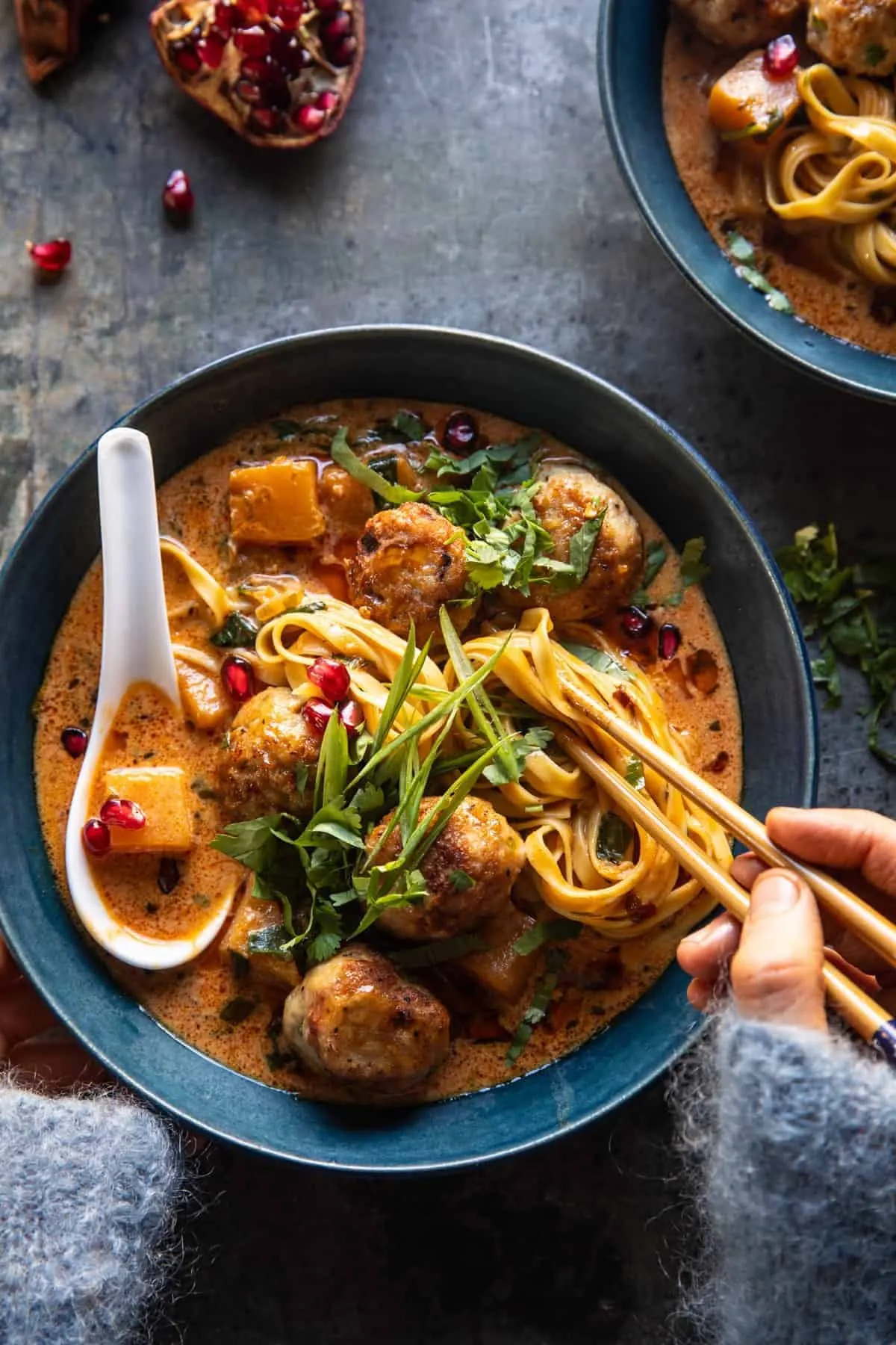 creamy-coconut-chicken-meatball-and-noodle-curry