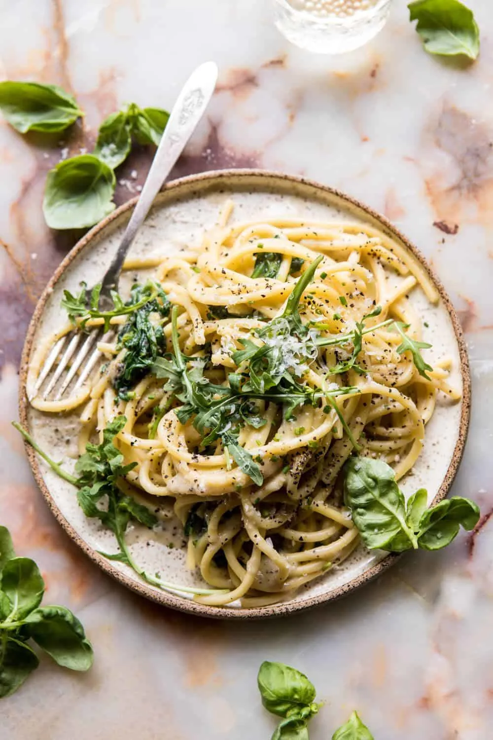 cacio-e-pepe-with-arugula-and-lemon