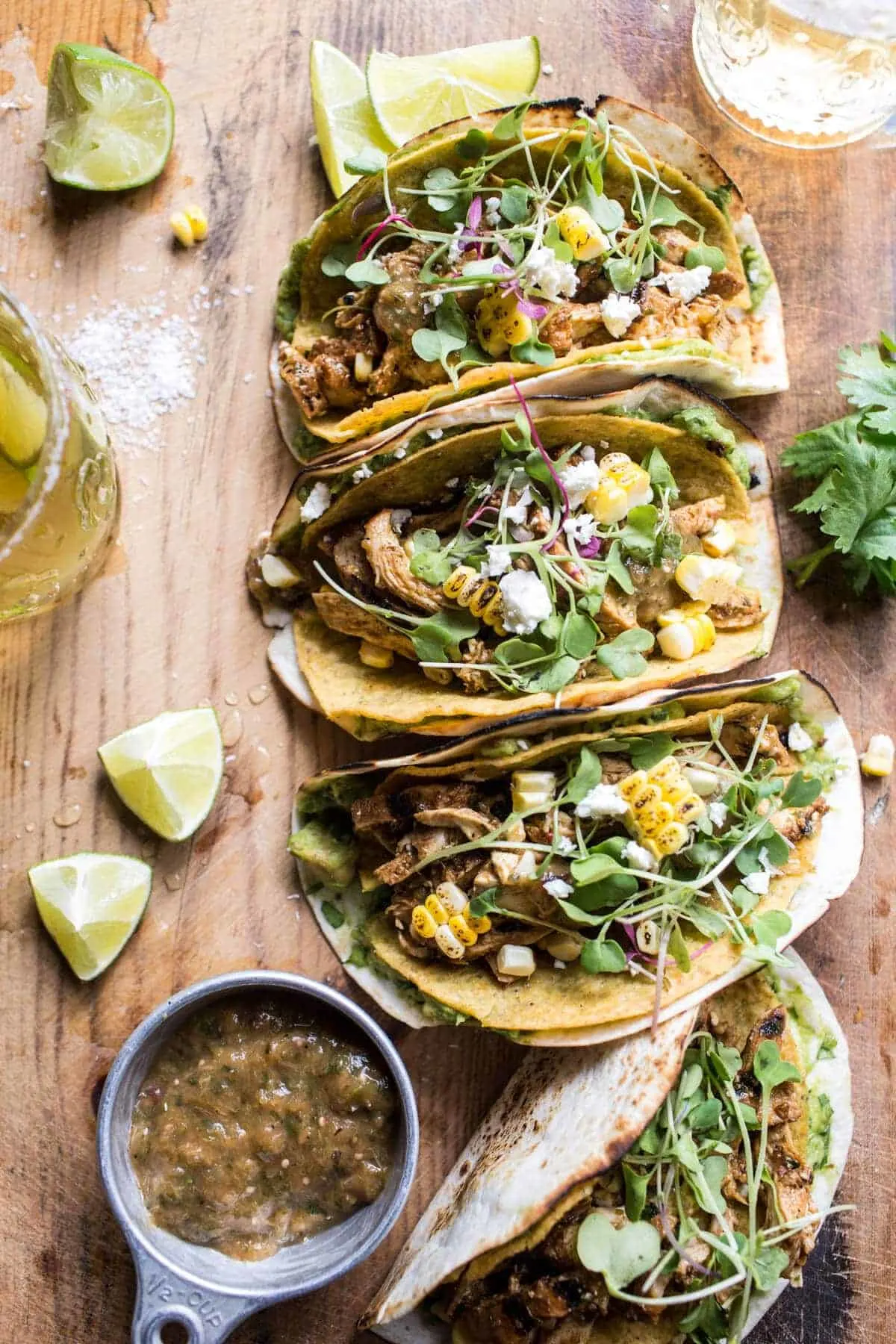 two-layer-guacamole-and-chipotle-chicken-tacos.