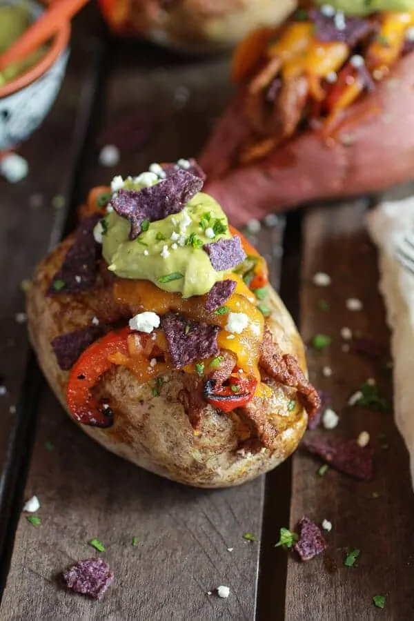 steak-fajita-stuffed-baked-potatoes-with-avocado-chipotle-crema