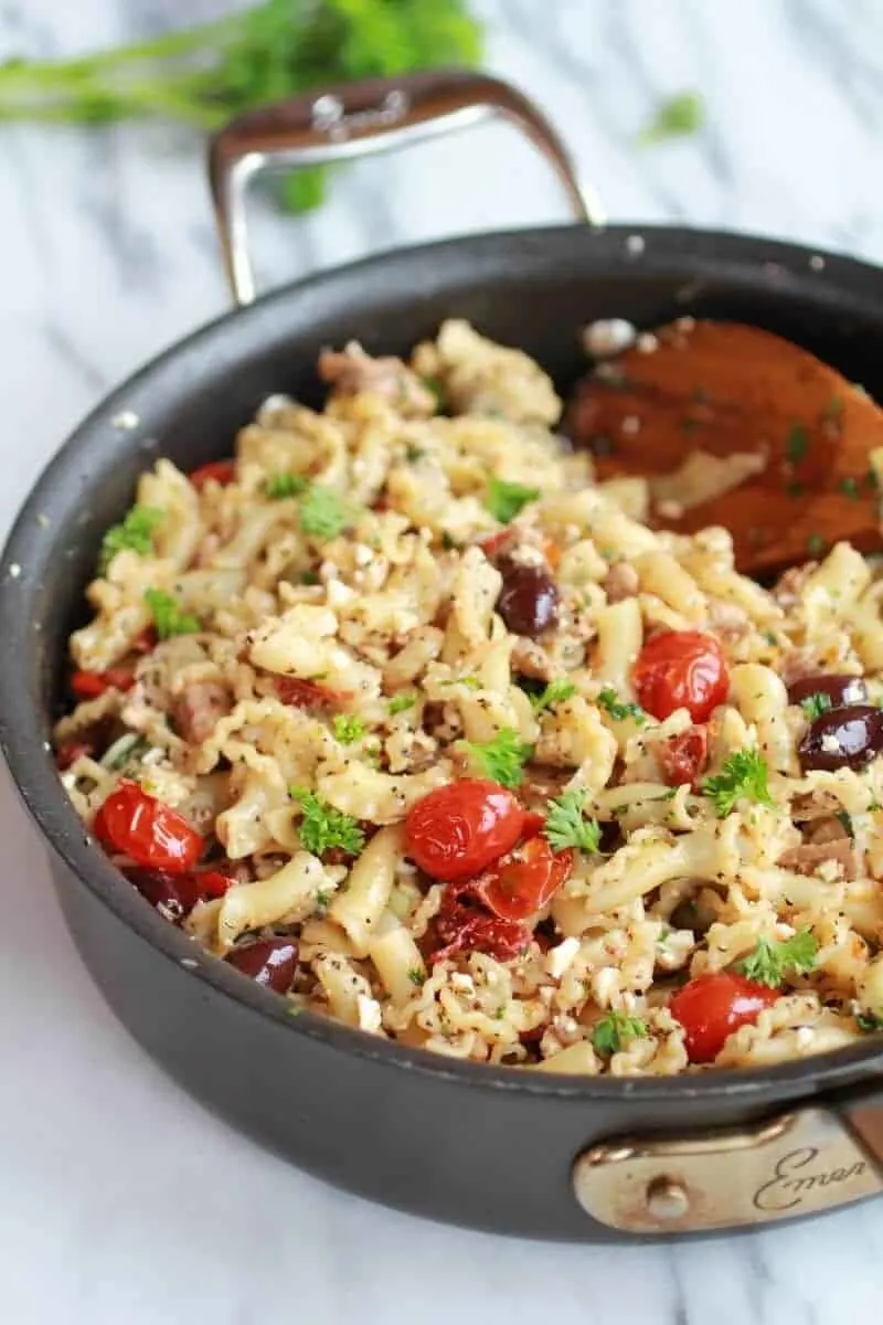 campanelle-pasta-with-tuna-and-tomatoes