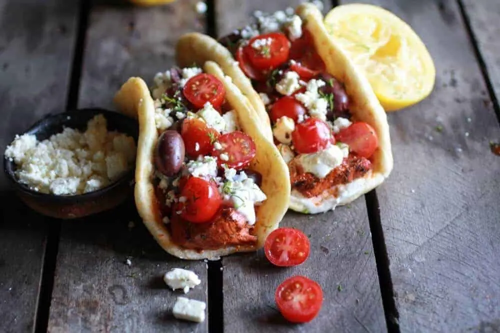 greek-salmon-souvlaki-gyros-with-tzatziki
