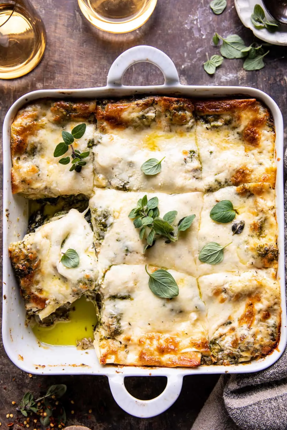 white-pesto-lasagna