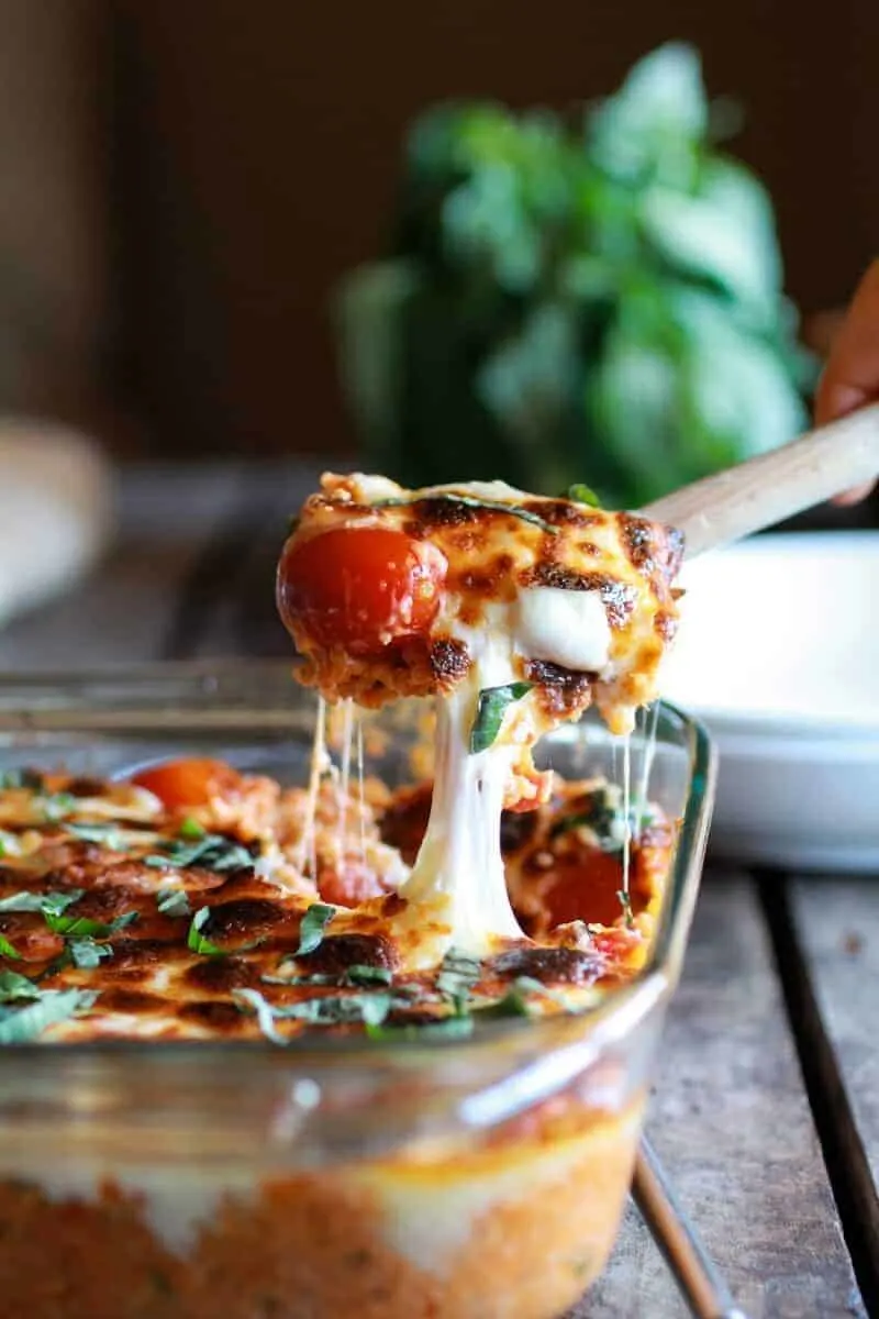 creamy-caprese-quinoa-bake