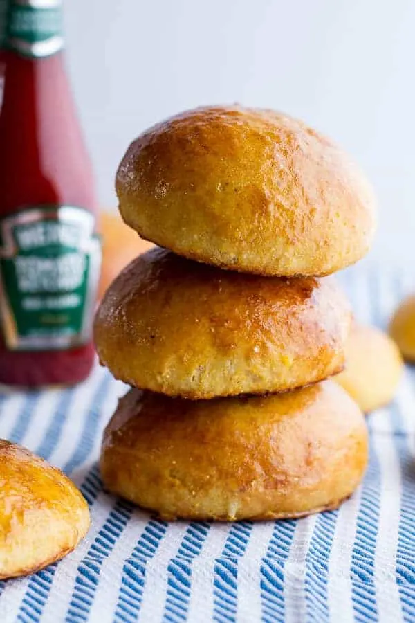 salted-honey-butter-cornbread-brioche-burger-buns.
