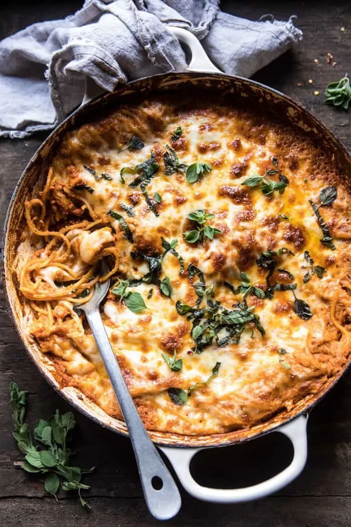 one-pan-cheesy-spaghetti-pie