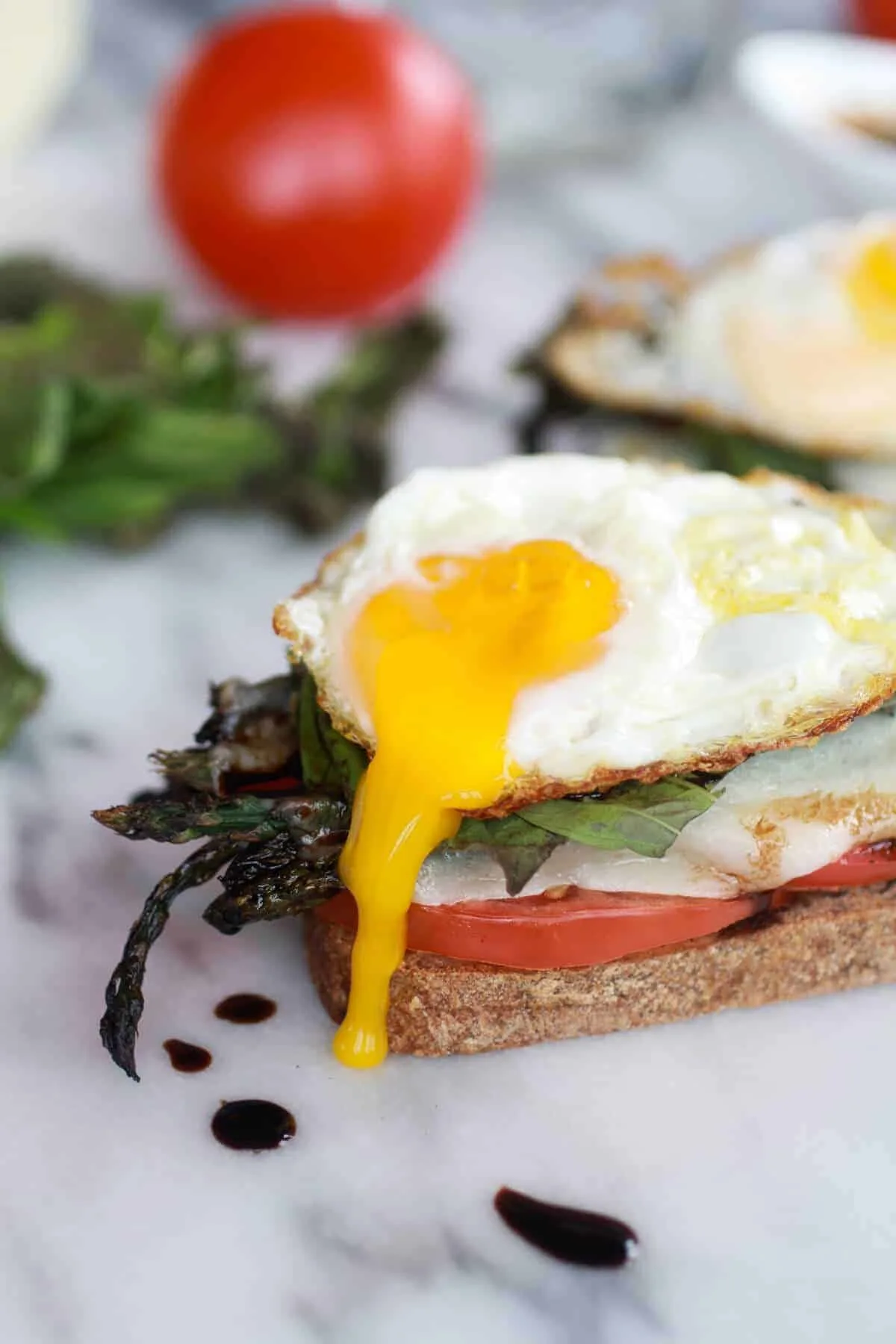 roasted-asparagus-caprese-melts-with-balsamic-reduction-and-fried-egg